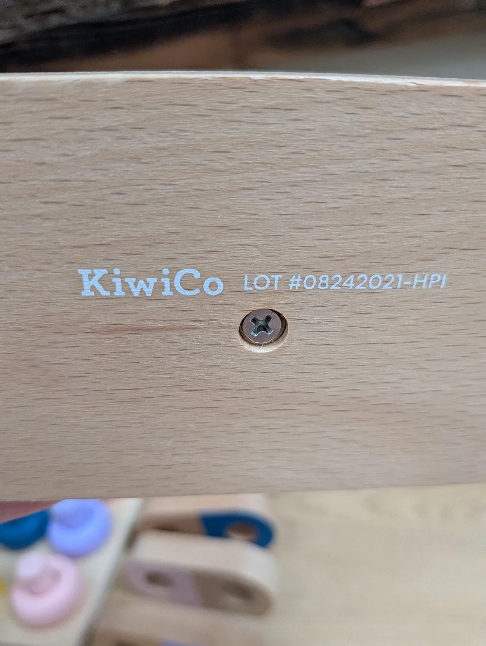 Kiwico Battat Colorful Wooden Puzzles Baby Toddler Montessori Learning Toys